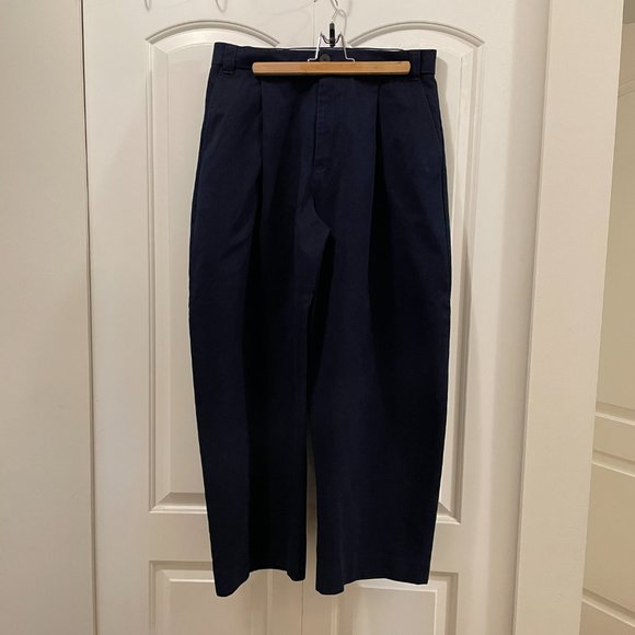 Studio Nicholson navy Sorte pants/trousers, size L - Picture 7 of 10